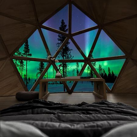 Skog Aurora Igloos Villa Kalix Luaran gambar
