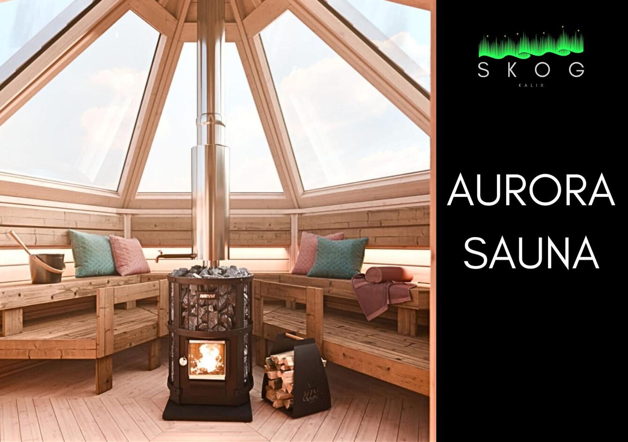 Skog Aurora Igloos Villa Kalix Luaran gambar